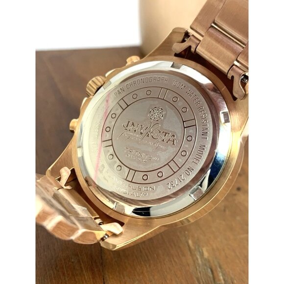 Invicta Women's Watch 21732 Wildflower Rose Gold Stainless Steel Quartz 38mm - Picture 7 of 15